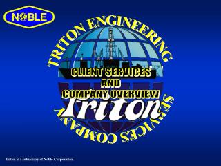 TRITON ENGINEERING SERVICES COMPANY