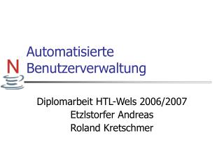 Automatisierte Benutzerverwaltung