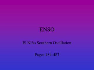 ENSO