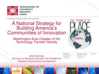 A National Strategy for Building America’s Communities of Innovation