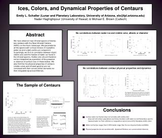 Ices, Colors, and Dynamical Properties of Centaurs