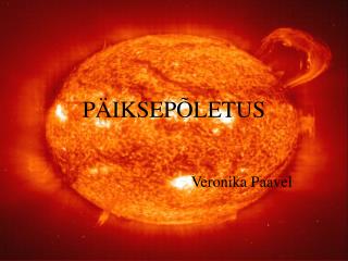 PÄIKSEPÕLETUS