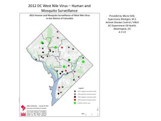 2012 DC West Nile Virus – Human and Mosquito Surveillance