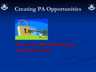 Creating PA Opportunities