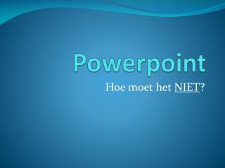 Powerpoint