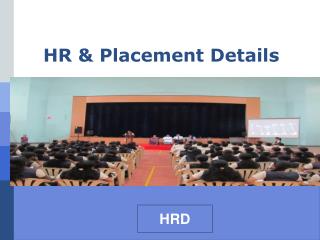 HR &amp; Placement Details