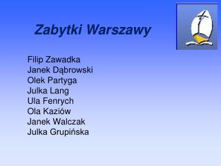 Zabytki Warszawy