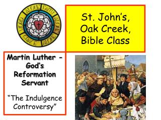 St. John’s, Oak Creek, Bible Class
