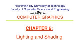 COMPUTER GRAPHICS