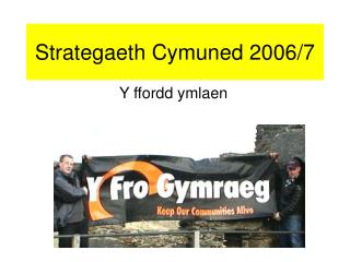Strategaeth Cymuned 2006/7