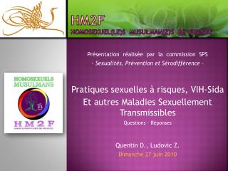 HM2F homosexuel(le)s musulman(e)s de France