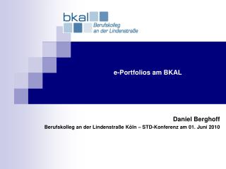 e-Portfolios am BKAL