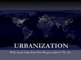 URBANIZATION