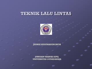 TEKNIK LALU LINTAS