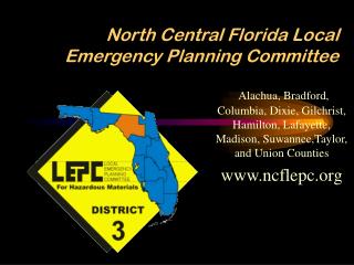 North Central Florida Local Emergency Planning Committee