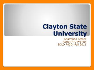 Clayton State University