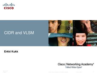 CIDR and VLSM