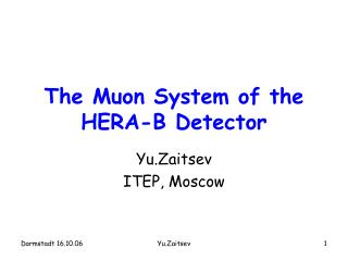 The Muon System of the HERA-B Detector