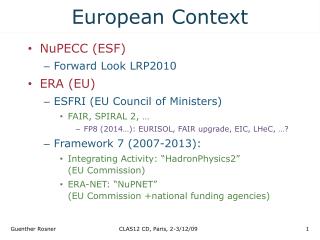 European Context