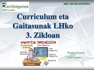 Curriculum eta Gaitasunak LHko 3. Zikloan