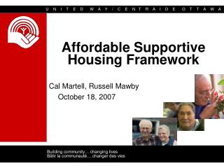 Affordable Supportive Housing Framework