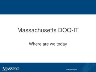 Massachusetts DOQ-IT