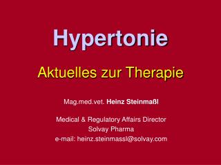 Hypertonie