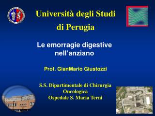 Le emorragie digestive nell’anziano