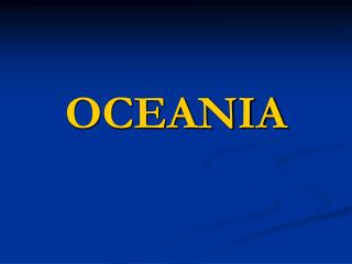 OCEANIA