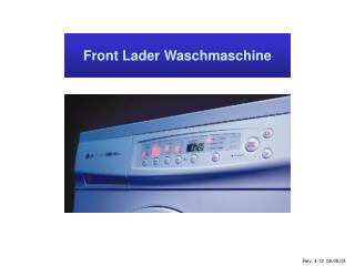 Front Lader Waschmaschine