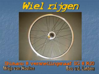 Wiel rijgen