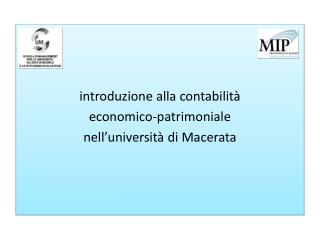 introduzione alla contabilità economico-patrimoniale