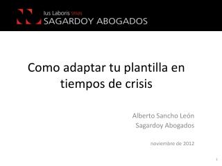 Como adaptar tu plantilla en tiempos de crisis