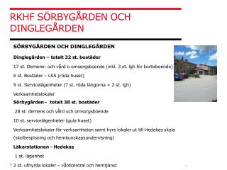 RKHF SÖRBYGÅRDEN OCH DINGLEGÅRDEN