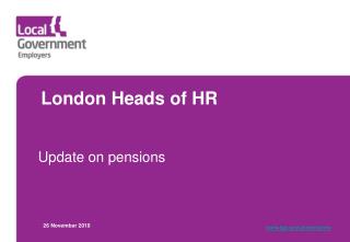 London Heads of HR