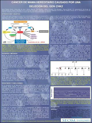 CÁNCER DE MAMA HEREDITARIO CAUSADO POR UNA DELECIÓN DEL GEN CHK2