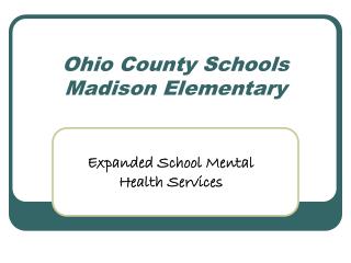 Ohio County Schools Madison Elementary