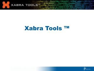 Xabra Tools ™
