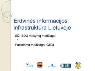 Erdvinės informacijos infrastruktūra Lietuvoje