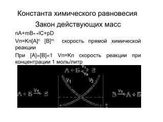 Константа химического равновесия