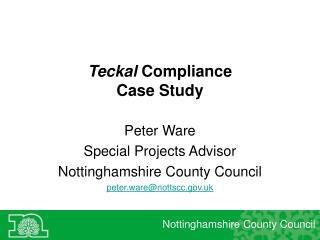 Teckal Compliance Case Study