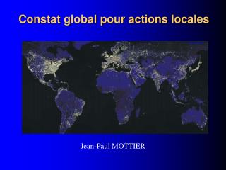 Constat global pour actions locales