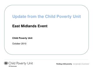 ‘Ending child poverty everybody’s business’