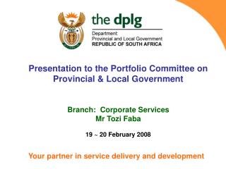 Your partner in service delivery and development