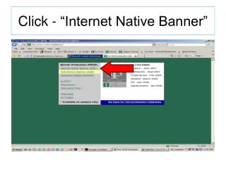 Click - “Internet Native Banner”