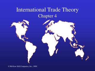 International Trade Theory Chapter 4