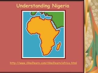 Understanding Nigeria