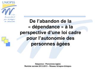 Pas de loi sur l’autonomie avant la mi-mandat