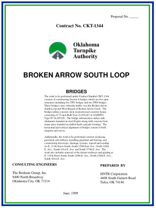 BROKEN ARROW SOUTH LOOP BRIDGES