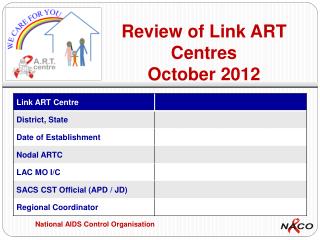 Review of Link ART Centres October 2012